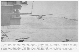 Flugzeuge am Himmel mit Text darunter