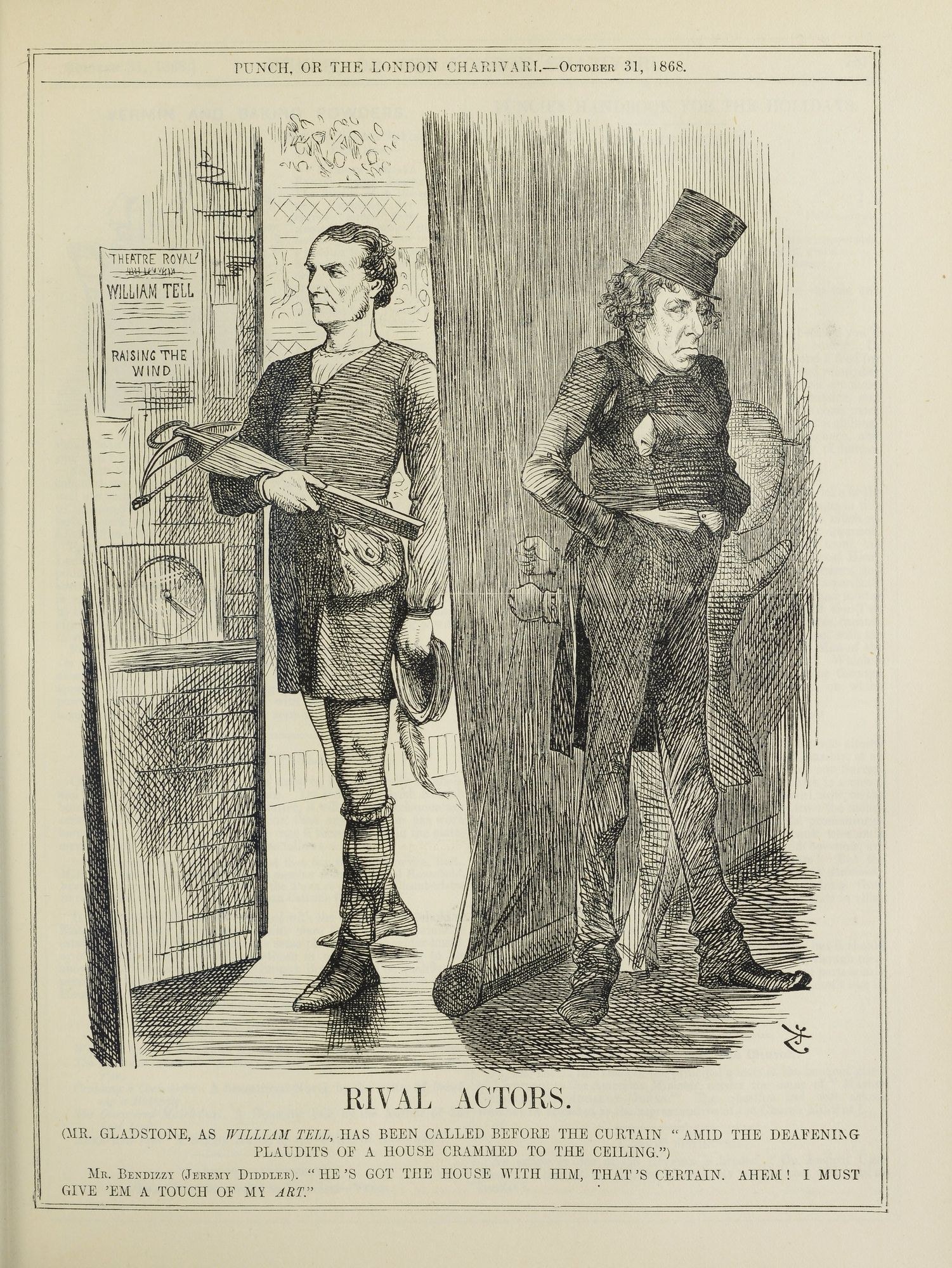 Zwei Männer stehen nebeneinander vor einer Tür, einer hält ein Objekt, auf einem markierten Blatt Papier.